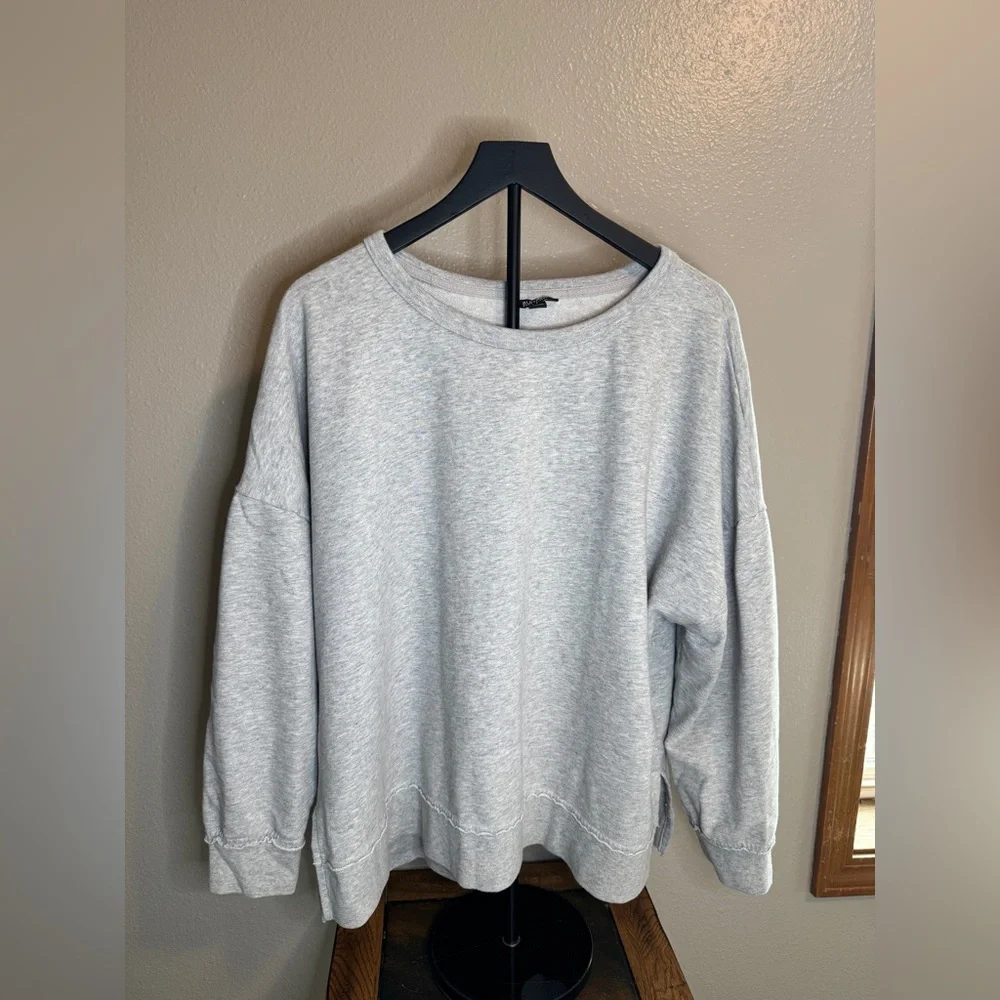 Women’s Buffalo David Bitton Blue and Gray Sweatshirts - Picture 8 of 13